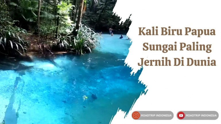 kali biru papua